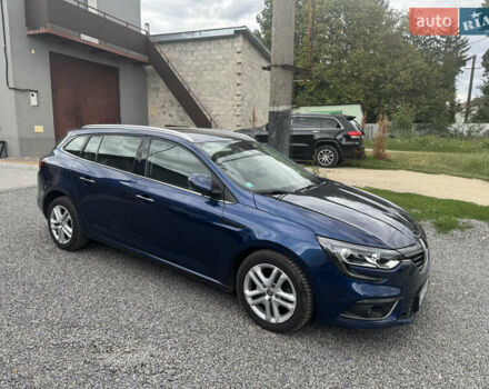 Синий Рено Меган, объемом двигателя 1.5 л и пробегом 201 тыс. км за 13500 $, фото 10 на Automoto.ua