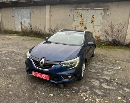 Синий Рено Меган, объемом двигателя 1.5 л и пробегом 201 тыс. км за 12999 $, фото 1 на Automoto.ua