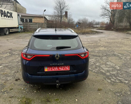 Синий Рено Меган, объемом двигателя 1.5 л и пробегом 201 тыс. км за 12999 $, фото 9 на Automoto.ua
