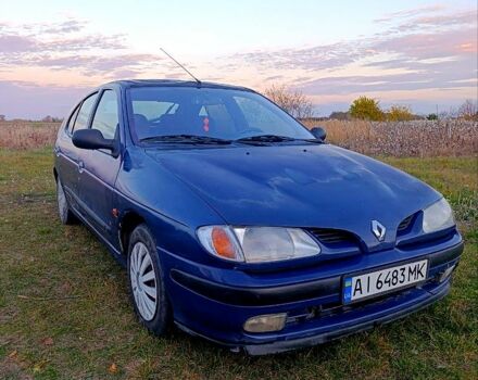 Синий Рено Меган, объемом двигателя 2 л и пробегом 306 тыс. км за 1350 $, фото 1 на Automoto.ua