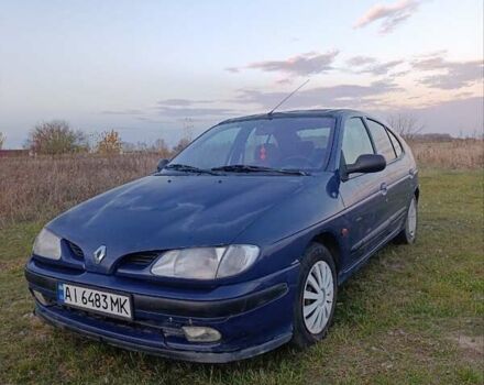 Синий Рено Меган, объемом двигателя 2 л и пробегом 306 тыс. км за 1450 $, фото 1 на Automoto.ua