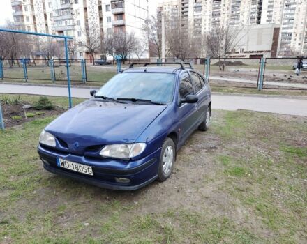 Синий Рено Меган, объемом двигателя 1.6 л и пробегом 265 тыс. км за 1300 $, фото 1 на Automoto.ua