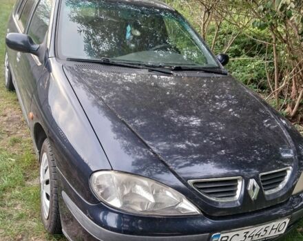 Синий Рено Меган, объемом двигателя 1.4 л и пробегом 156 тыс. км за 1800 $, фото 1 на Automoto.ua