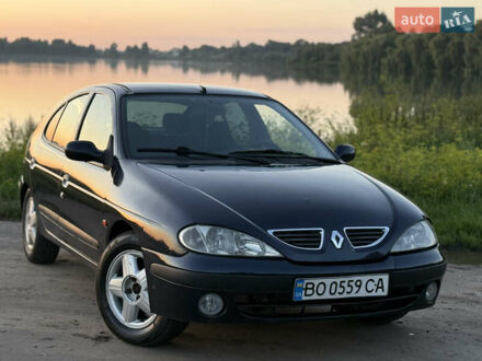 Рено Меган 2000 у Тернополі на Automoto.ua Синій Рено Меган, об'ємом двигуна 1.6 л та пробігом 280 тис. км за 2200 $, фото 1 на Automoto.ua