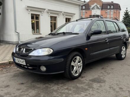 Синий Рено Меган, объемом двигателя 1.6 л и пробегом 310 тыс. км за 3100 $, фото 1 на Automoto.ua