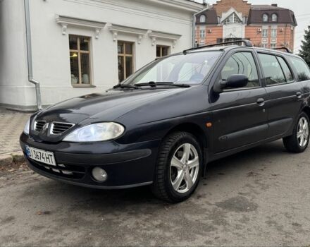 Синий Рено Меган, объемом двигателя 1.6 л и пробегом 310 тыс. км за 3100 $, фото 1 на Automoto.ua