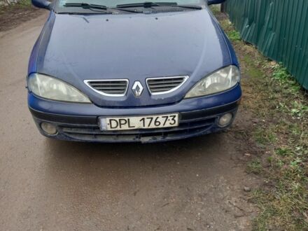 Синий Рено Меган, объемом двигателя 1.9 л и пробегом 350 тыс. км за 1200 $, фото 1 на Automoto.ua
