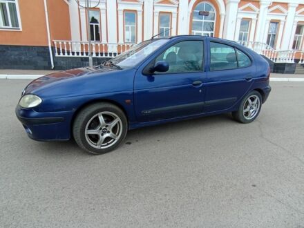 Рено Меган 2001 в Хмельнике на Automoto.ua Синий Рено Меган, объемом двигателя 1.9 л и пробегом 276 тыс. км за 2000 $, фото 1 на Automoto.ua