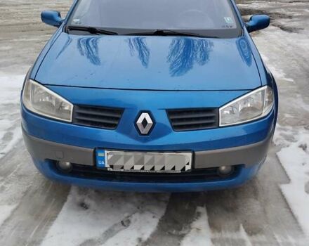 Синий Рено Меган, объемом двигателя 1.6 л и пробегом 257 тыс. км за 5000 $, фото 1 на Automoto.ua