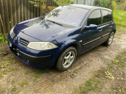 Рено Меган 2002 в Гусятине на Automoto.ua Синий Рено Меган, объемом двигателя 1.5 л и пробегом 100 тыс. км за 2600 $, фото 1 на Automoto.ua