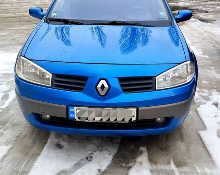 Синий Рено Меган, объемом двигателя 1.6 л и пробегом 257 тыс. км за 5000 $, фото 1 на Automoto.ua