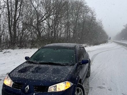 Синий Рено Меган, объемом двигателя 1.6 л и пробегом 27000 тыс. км за 3250 $, фото 1 на Automoto.ua