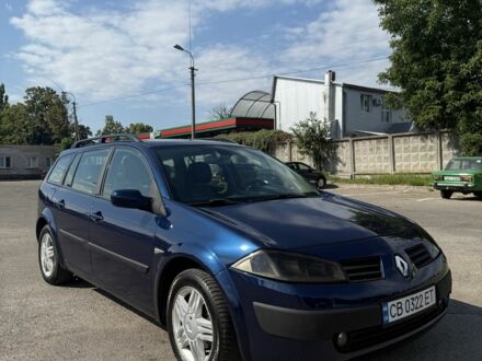 Рено Меган 2003 в Чернигове на Automoto.ua Синий Рено Меган, объемом двигателя 1.9 л и пробегом 300 тыс. км за 3750 $, фото 1 на Automoto.ua