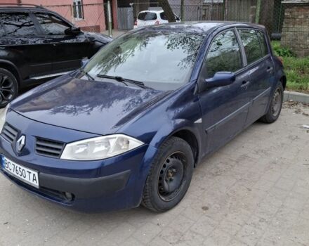 Синий Рено Меган, объемом двигателя 1.9 л и пробегом 450 тыс. км за 2900 $, фото 1 на Automoto.ua