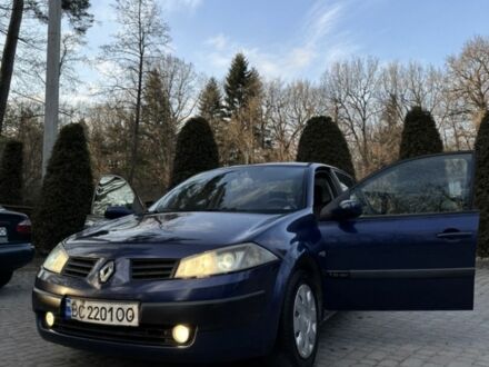 Синий Рено Меган, объемом двигателя 1.6 л и пробегом 181 тыс. км за 3600 $, фото 1 на Automoto.ua