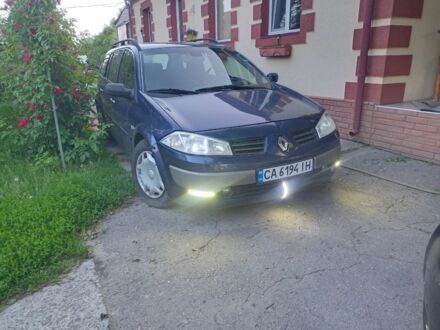 Рено Меган 2003 у Черкасах на Automoto.ua Синій Рено Меган, об'ємом двигуна 1.9 л та пробігом 1 тис. км за 2904 $, фото 1 на Automoto.ua