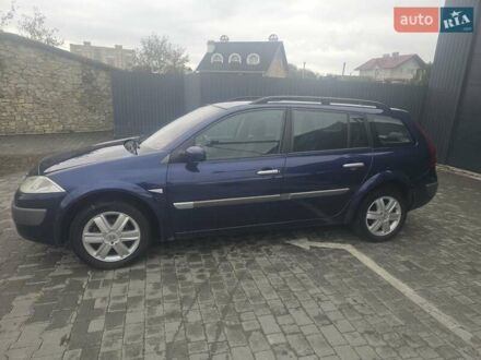 Синий Рено Меган, объемом двигателя 1.6 л и пробегом 240 тыс. км за 4200 $, фото 1 на Automoto.ua