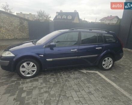 Синий Рено Меган, объемом двигателя 1.6 л и пробегом 240 тыс. км за 4200 $, фото 1 на Automoto.ua