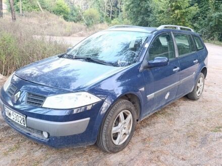 Синій Рено Меган, об'ємом двигуна 0 л та пробігом 333 тис. км за 855 $, фото 1 на Automoto.ua