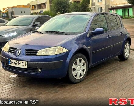 Синий Рено Меган, объемом двигателя 1.5 л и пробегом 200 тыс. км за 3200 $, фото 1 на Automoto.ua