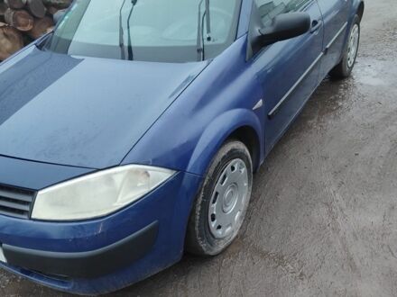 Синий Рено Меган, объемом двигателя 1.5 л и пробегом 200 тыс. км за 1500 $, фото 1 на Automoto.ua