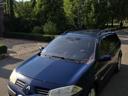 Синий Рено Меган, объемом двигателя 1.9 л и пробегом 412 тыс. км за 3300 $, фото 1 на Automoto.ua