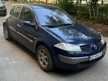 Синій Рено Меган, об'ємом двигуна 1.6 л та пробігом 235 тис. км за 4000 $, фото 1 на Automoto.ua