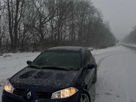 Синий Рено Меган, объемом двигателя 1.6 л и пробегом 3 тыс. км за 3250 $, фото 1 на Automoto.ua