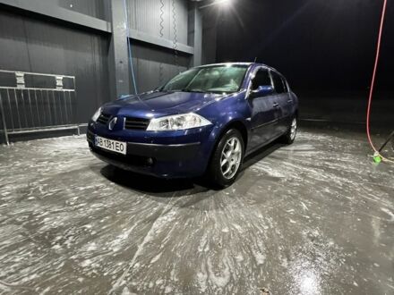 Рено Меган 2003 в Виннице на Automoto.ua Синий Рено Меган, объемом двигателя 1.6 л и пробегом 242 тыс. км за 2650 $, фото 1 на Automoto.ua