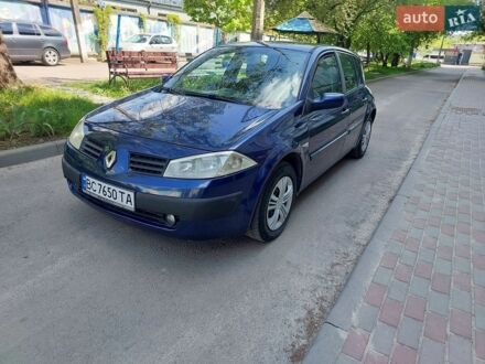 Синий Рено Меган, объемом двигателя 1.9 л и пробегом 300 тыс. км за 2800 $, фото 1 на Automoto.ua