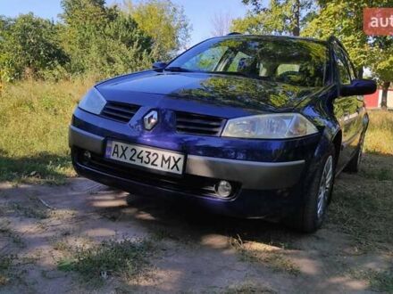 Рено Меган 2003 у Изюме на Automoto.ua Синій Рено Меган, об'ємом двигуна 1.6 л та пробігом 247 тис. км за 5000 $, фото 1 на Automoto.ua
