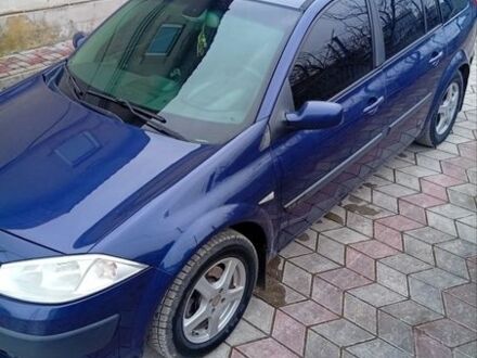 Синий Рено Меган, объемом двигателя 1.6 л и пробегом 324 тыс. км за 4300 $, фото 1 на Automoto.ua