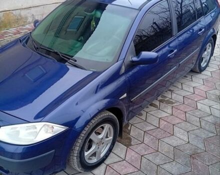 Синий Рено Меган, объемом двигателя 1.6 л и пробегом 324 тыс. км за 4300 $, фото 1 на Automoto.ua