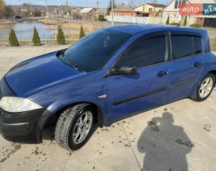Синий Рено Меган, объемом двигателя 1.5 л и пробегом 300 тыс. км за 3000 $, фото 1 на Automoto.ua