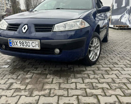 Синий Рено Меган, объемом двигателя 1.5 л и пробегом 210 тыс. км за 4800 $, фото 1 на Automoto.ua