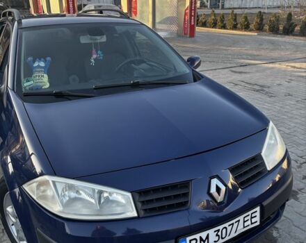 Синий Рено Меган, объемом двигателя 1.6 л и пробегом 250 тыс. км за 3600 $, фото 1 на Automoto.ua
