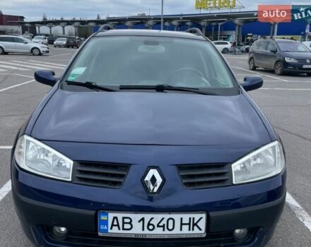 Синий Рено Меган, объемом двигателя 1.6 л и пробегом 197 тыс. км за 4200 $, фото 1 на Automoto.ua