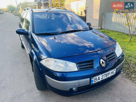 Рено Меган 2004 у Миколаєві на Automoto.ua Синій Рено Меган, об'ємом двигуна 1.6 л та пробігом 220 тис. км за 4400 $, фото 1 на Automoto.ua