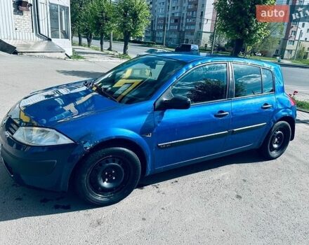 Синий Рено Меган, объемом двигателя 1.6 л и пробегом 306 тыс. км за 2300 $, фото 1 на Automoto.ua