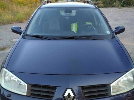 Синий Рено Меган, объемом двигателя 1.6 л и пробегом 187 тыс. км за 5000 $, фото 1 на Automoto.ua