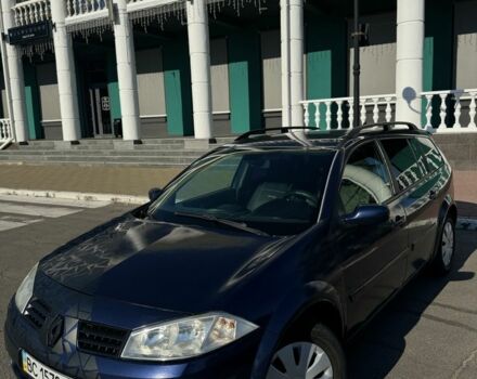 Синий Рено Меган, объемом двигателя 1.5 л и пробегом 300 тыс. км за 4000 $, фото 1 на Automoto.ua