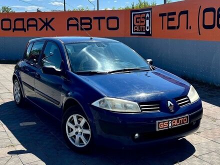 Синій Рено Меган, об'ємом двигуна 2 л та пробігом 280 тис. км за 4700 $, фото 1 на Automoto.ua