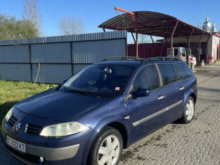 Синий Рено Меган, объемом двигателя 1.6 л и пробегом 270 тыс. км за 4500 $, фото 1 на Automoto.ua