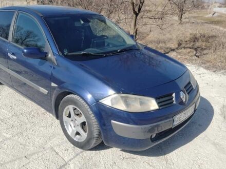 Рено Меган 2004 у Дніпро (Дніпропетровську) на Automoto.ua Синій Рено Меган, об'ємом двигуна 1.5 л та пробігом 284 тис. км за 5500 $, фото 1 на Automoto.ua