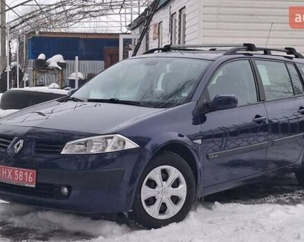 Синий Рено Меган, объемом двигателя 1.6 л и пробегом 193 тыс. км за 4499 $, фото 1 на Automoto.ua