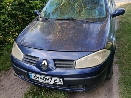 Синий Рено Меган, объемом двигателя 1.87 л и пробегом 350 тыс. км за 3300 $, фото 1 на Automoto.ua