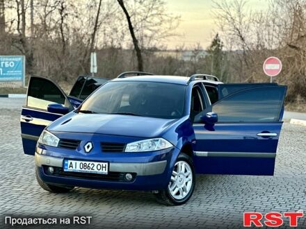 Рено Меган 2004 в Кривом Роге на Automoto.ua Синий Рено Меган, объемом двигателя 1.9 л и пробегом 291 тыс. км за 4900 $, фото 1 на Automoto.ua