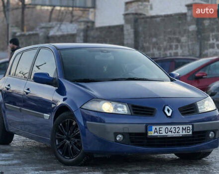 Синий Рено Меган, объемом двигателя 1.9 л и пробегом 246 тыс. км за 3599 $, фото 1 на Automoto.ua