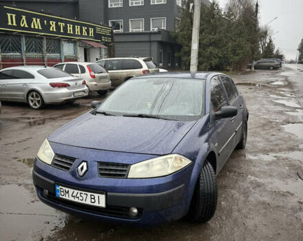 Синий Рено Меган, объемом двигателя 1.5 л и пробегом 298 тыс. км за 5000 $, фото 1 на Automoto.ua