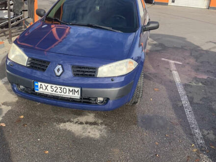 Синий Рено Меган, объемом двигателя 1.4 л и пробегом 219 тыс. км за 4300 $, фото 1 на Automoto.ua